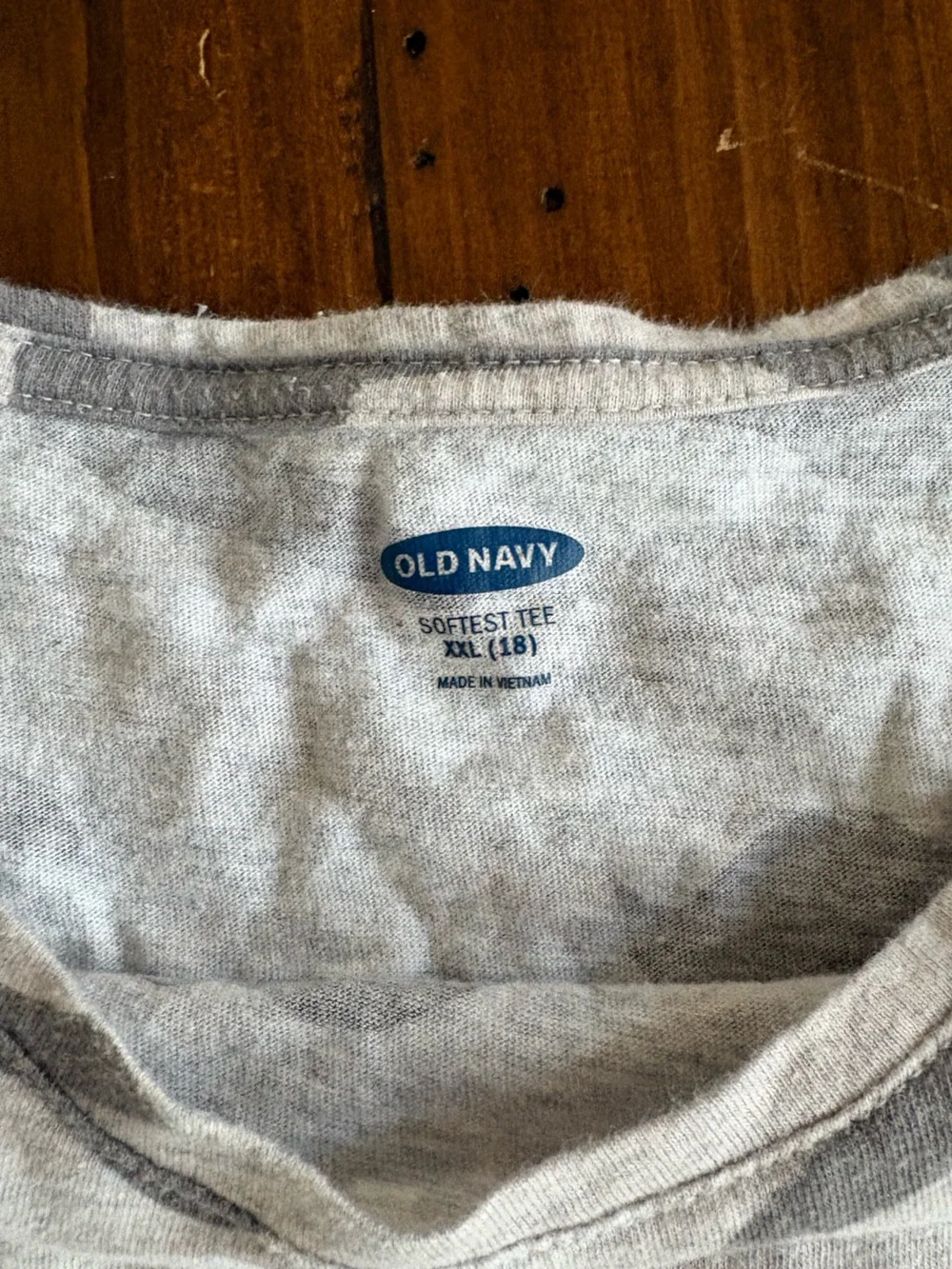 Children’s Old Navy Gray Camo Long Sleeve Tee